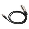 XLR Cable XLR Female to Mini XLR Female 3.3ft Microphone Cable for AKG K240 K240S K240MK II K141 Headphones