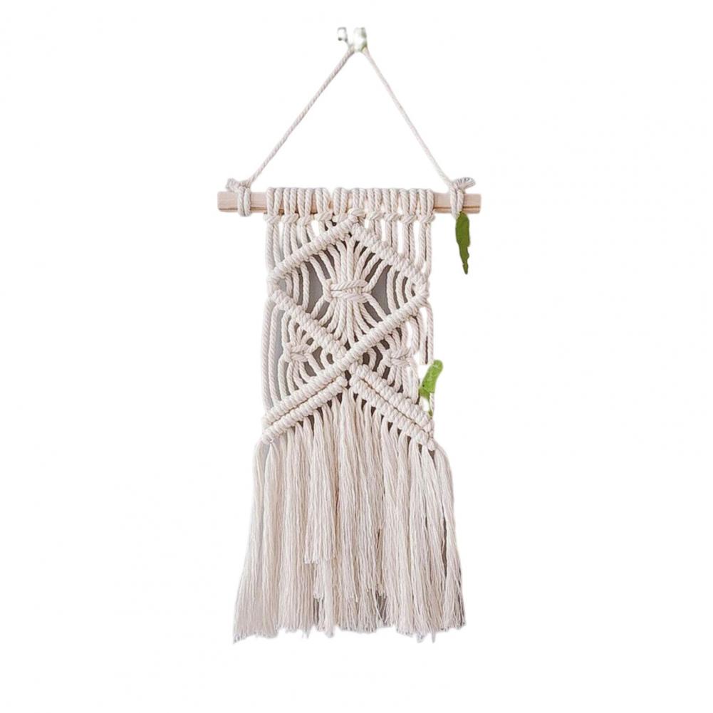 Macrame Wall Hanging Boho Tapestry Woven Bohemian Wall Decor Handmade Weaving Landscaping Wall Tapestry decoración hogar