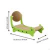 Cat Scratcher Scratching Board 3 in 1 Pet Sleeping Bed with Ball for Indoor Cats