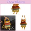 Cute Cartoon Big Mouth Phone Bag Handcrafted Knitted Womens Clutch Coin Purse For Daily Use
