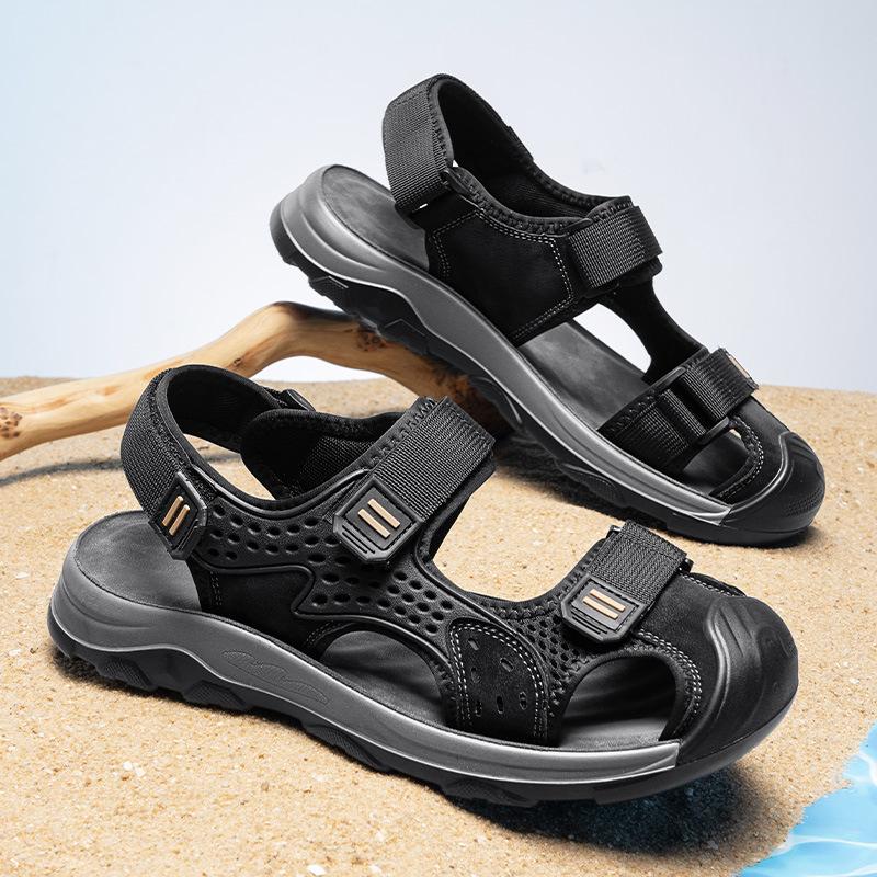 Men's Shoes Summer New Light and Breathable Casual Soft-soled Sports Sandals Men's Fashion Trend Outdoor Beach Shoes
