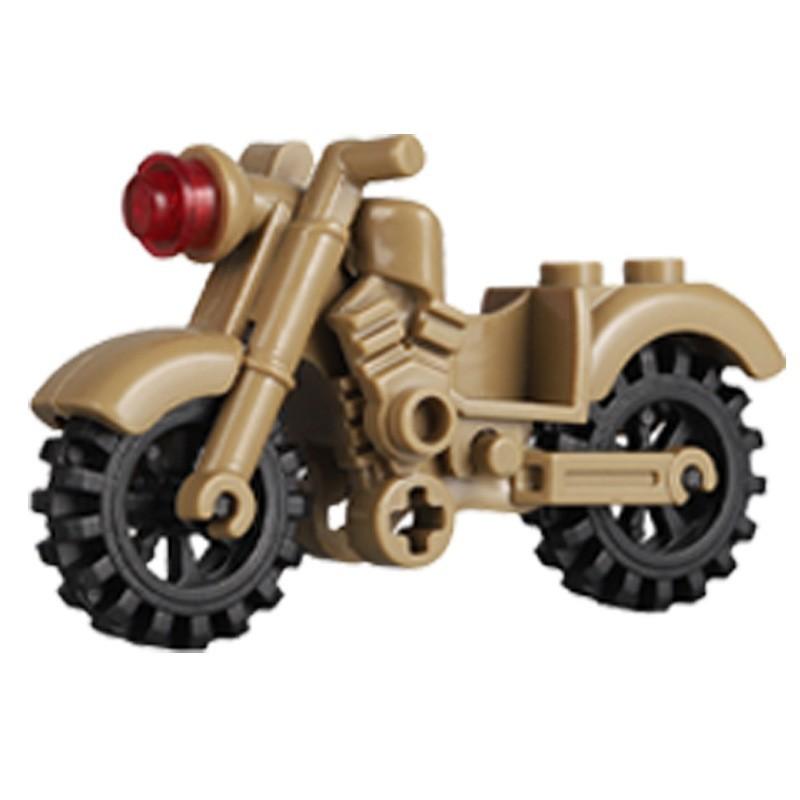 Doll Scene With Anti-Aircraft Maxine Anti-Aircraft Heavy Machine Gun Mortar Assembly Building Block