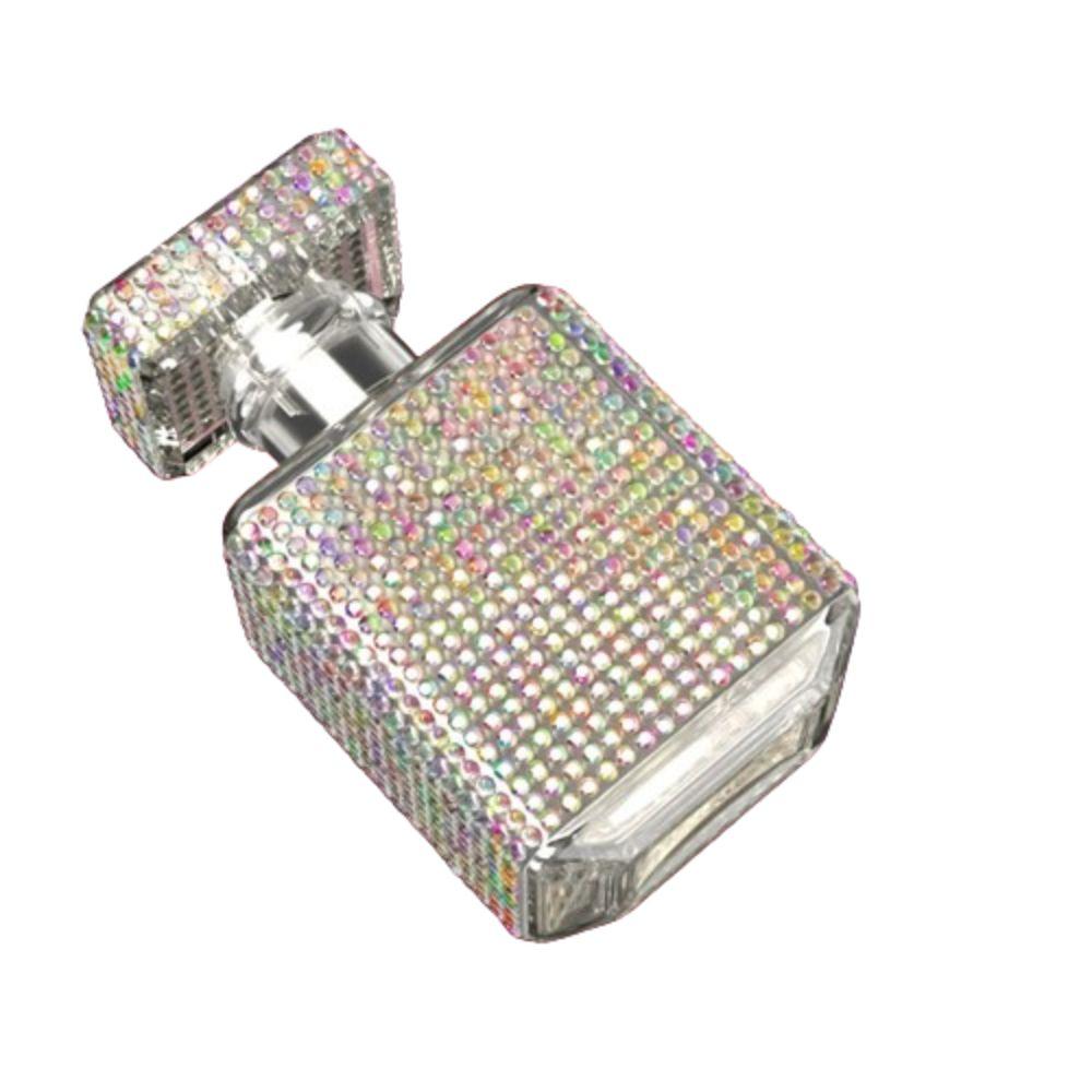 Luxury Glass Perfume Bottle Press Type Travel Spray Bottle Shiny Spray Jars  Liquid Container