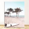 Flamingo Wall Art Canvas Painting Nordic Posters And Prints Pictures For Living Room Tropical Sea Beach Starfish Surfboard