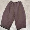 Johnature Women Vintage Winter Pants Solid Color Elastic Waist Bandage Female Warm Long Pants