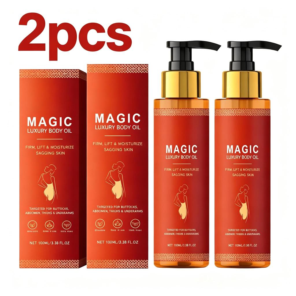 AMZ Body Firming Body Oil Moisturizing, Softening, and Firming Skin Daily Massage Care Nourishing Emollient Oil