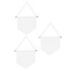 3pcs Pin Wall Display Blank Banners Badge   Brooch Display Pendant Home Decoration Accessories
