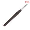 1Pc 2.0-6.0Mm Rainbow Soft Handle Crochet Rubber Handle Crochet Sewing Tools