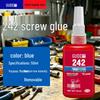 Anaerobic Threadlocker Adhesive 50ml - Screw Anti-Loosening for Fastening (Models 242, 243, 263, 271, 272, 277)
