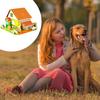 Cats Dogs Cremation Paper House Pet Memorial Cardboard House Pet Burial Ceremony Keepsake House Decoration Sympathy Gift for Pet Loss