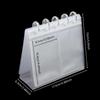 Desktop Standing Calendar Photo Album 3inch/4inch DIY Photocard Holder Decor Simplicity Idol Card Picture Display-10 Page-20 Pockets