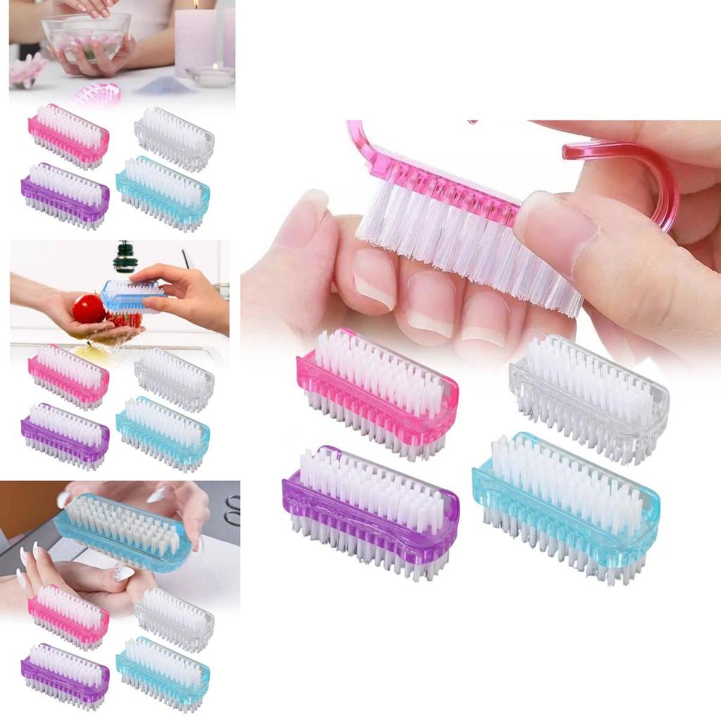 Versatile Medical Wash Brush With Soft Bristles For Effective Nail Cleaning And Massage