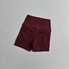High-Waist Yoga & Cycling Shorts with Pocket - No Line, Peach Lift Design for Women