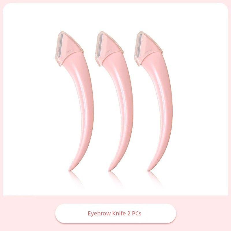 Scratch-Resistant Only for Beginners Scissors 3 Crescent Eyebrow Trimmers