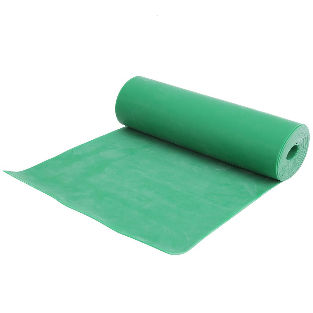 Latex Frostschutz Schleuder   Flaches Gummiband Zubehör 150mm Breite Grün(0,7mm x 2m )