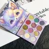 12-color Eyeshadow Palette, Easy To Apply And Convenient Eyeshadow Pearlescent Matte Makeup For Novices