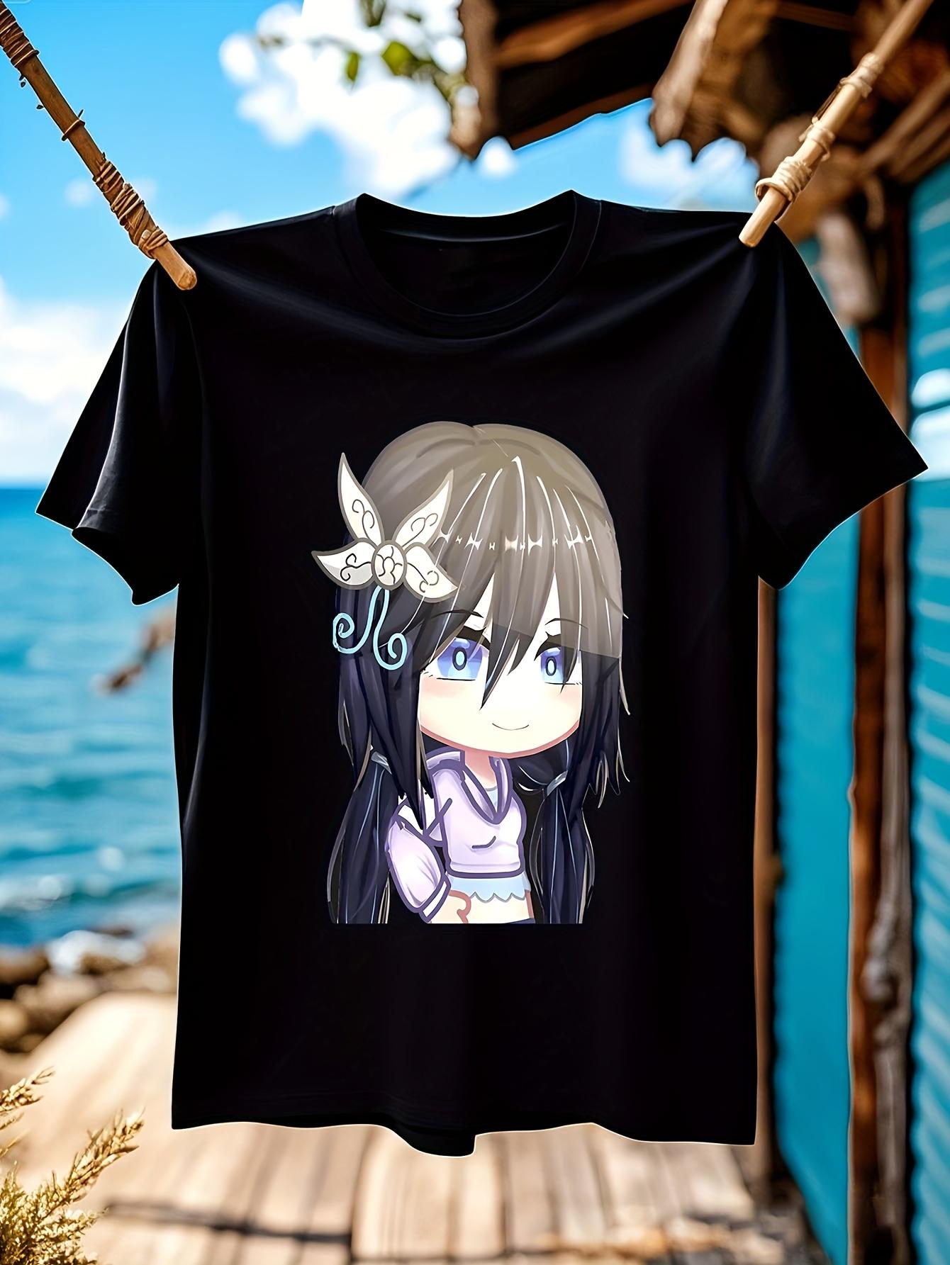 Gacha Life Anime Graphic Tshirt Graphic Tshirt for Girls ... L