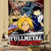 Anime Fullmetal Alchemist Chart Wandteppich Böhmische Wandteppiche Mandala Wandkunst Dekor