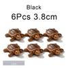 Cute Turtle Family Floating Ornaments 5-Pack Mini Aquatic Ornaments for Ponds and Aquariums Realistic Floating Garden Ornaments