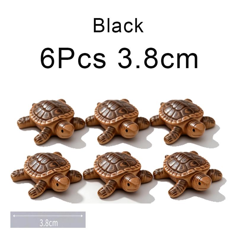 Cute Turtle Family Floating Ornaments 5-Pack Mini Aquatic Ornaments for Ponds and Aquariums Realistic Floating Garden Ornaments