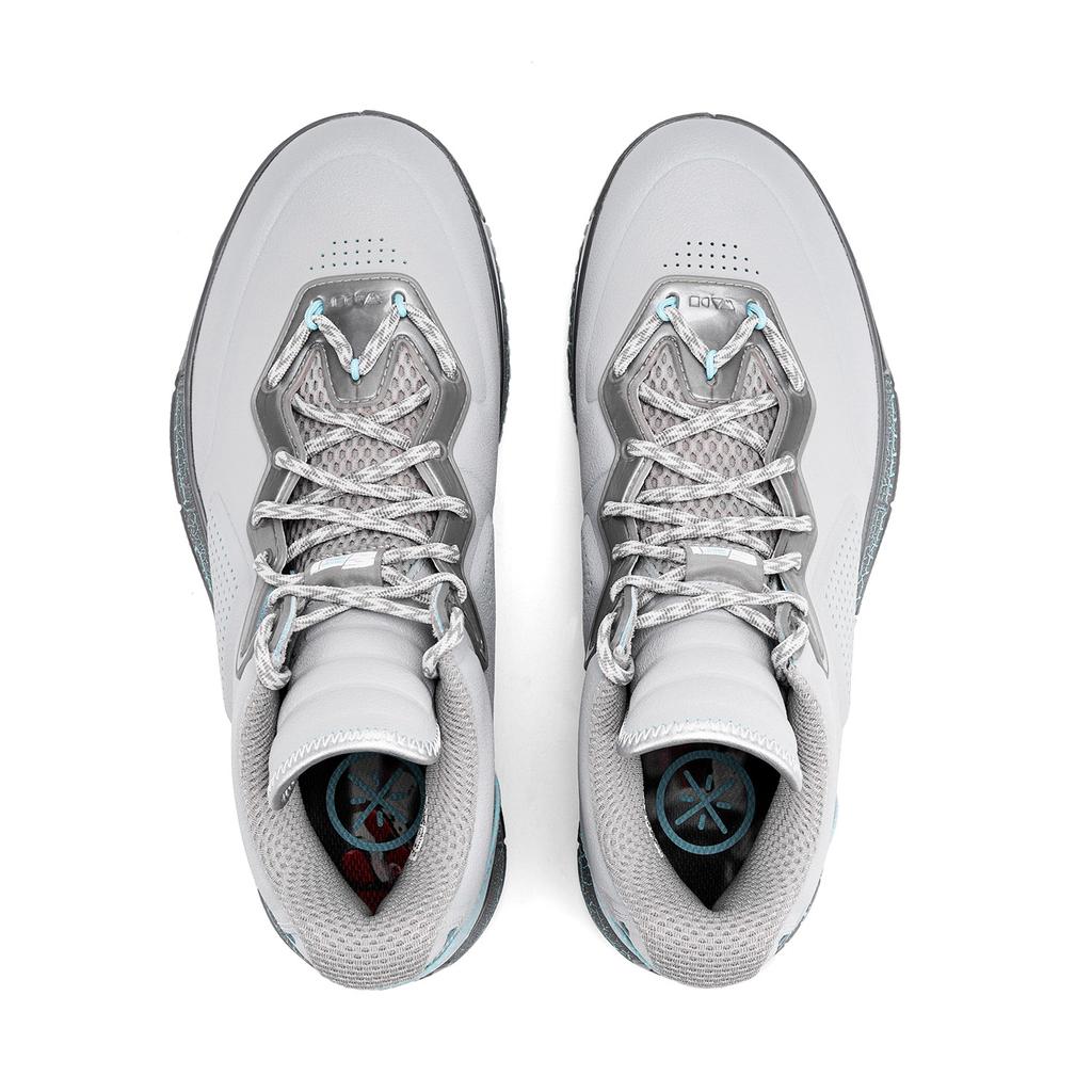 Li Ning Wow 1 Wade 1 Statue Technologie Trend Stoßdämpfung Rutschfest Abriebfest High Top Carbonplatte Basketballschuhe ABAT135-25