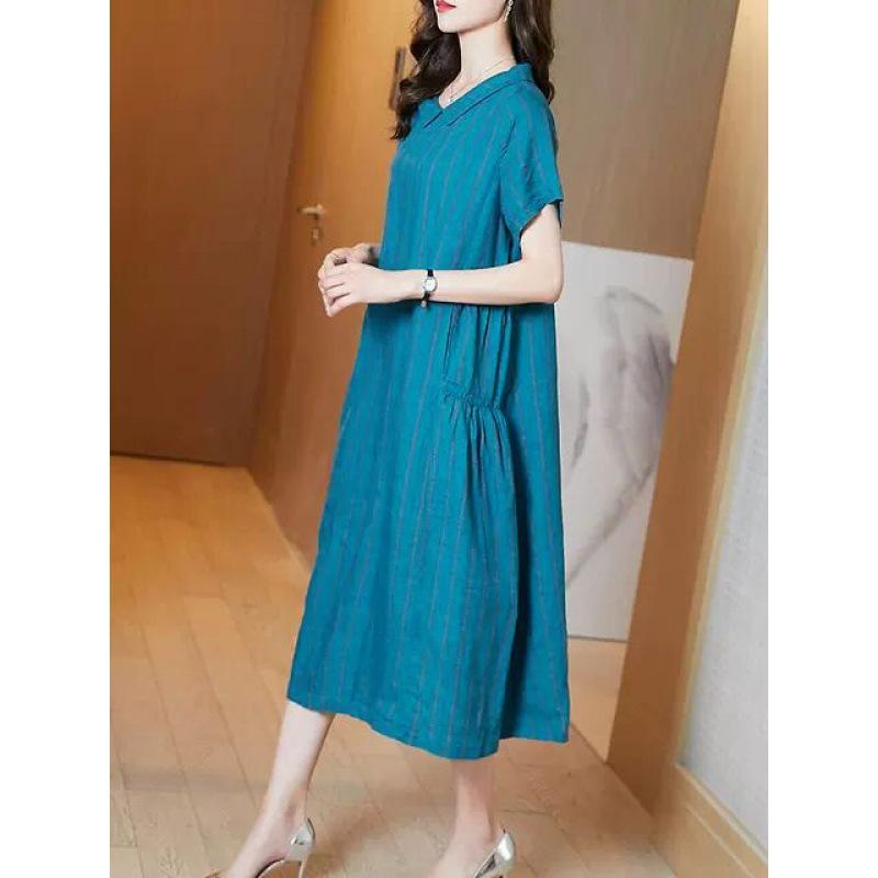 Summer Casual Loose Plus Size Women's Dress