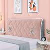 Modern Minimalist New Solid Color Padded Headboard Cover Four Season Universal Elastic Bed Protective Cover Dust Cover Backrest