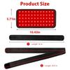 USB Red Light Relaxation Strap,660&850nm Near-infrared Light,Relieve Muscles Waist Neck Shoulder Hand Wrist Chin Pad HealthCare