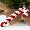 Weihnachts-Zuckerstangen Dekoration Weihnachtsbaum Roter Hängender Anhänger Große Ornamente 2025 Zuhause Silvester Party Dekorationen 1 Stück