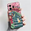 TCL NxtPaper 70 Pro İçin Sevimli Kılıf Coque Capa Baskılı Kabuk Koruyucu Kapak Yumuşak Silikon Karikatür Telefon Kılıfı Funda