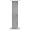 Speaker Stands (2 Pcs) Concrete Grey 30 X 30 X 80 Cm Engineered Wood