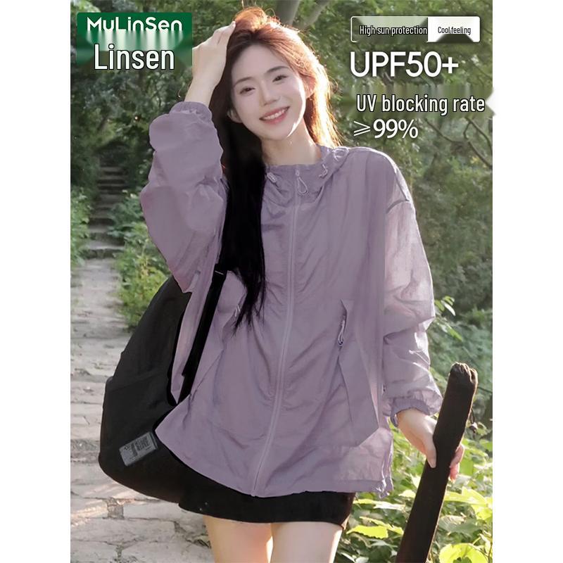 Унисекс дышащая куртка MULINSEN с защитой от солнца из ледяного шелка M