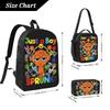 Zaino Sprunki Just A Boy, Portapranzo, Astucci per Bambini e Bambine, Zaini per la Scuola Materna, Cartella Kawaii, Set Zaino