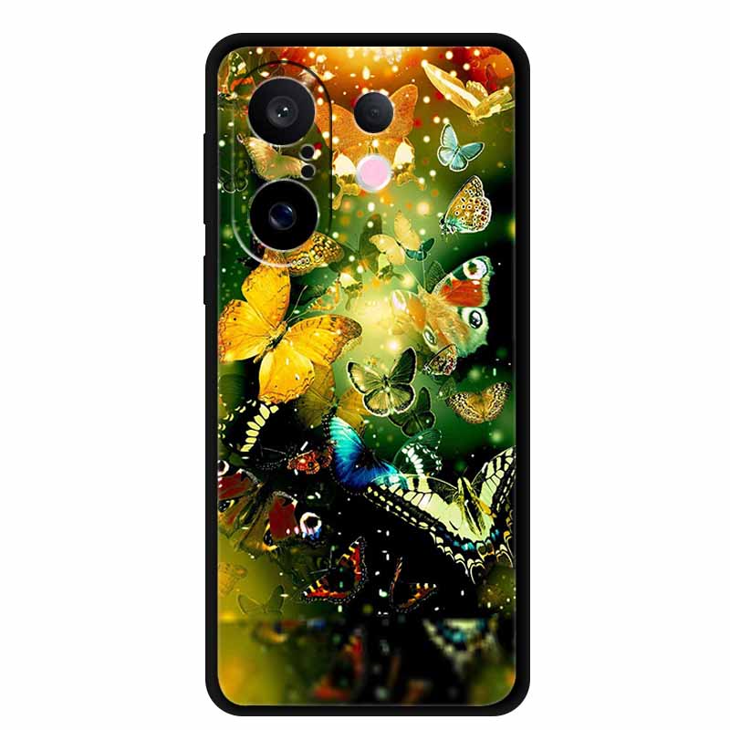 For Vivo S30 Pro Mini Case Luxury Cartoon Pattern Cool Soft Silicone Cover Phone Case for Vivo S30 Pro Mini 5G Protection Bags