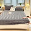 2025New Thickened Warm Bed Sheet Single Piece Autumn Winter Coral Fleece Bed Sheet Taffeta Mattress Protector