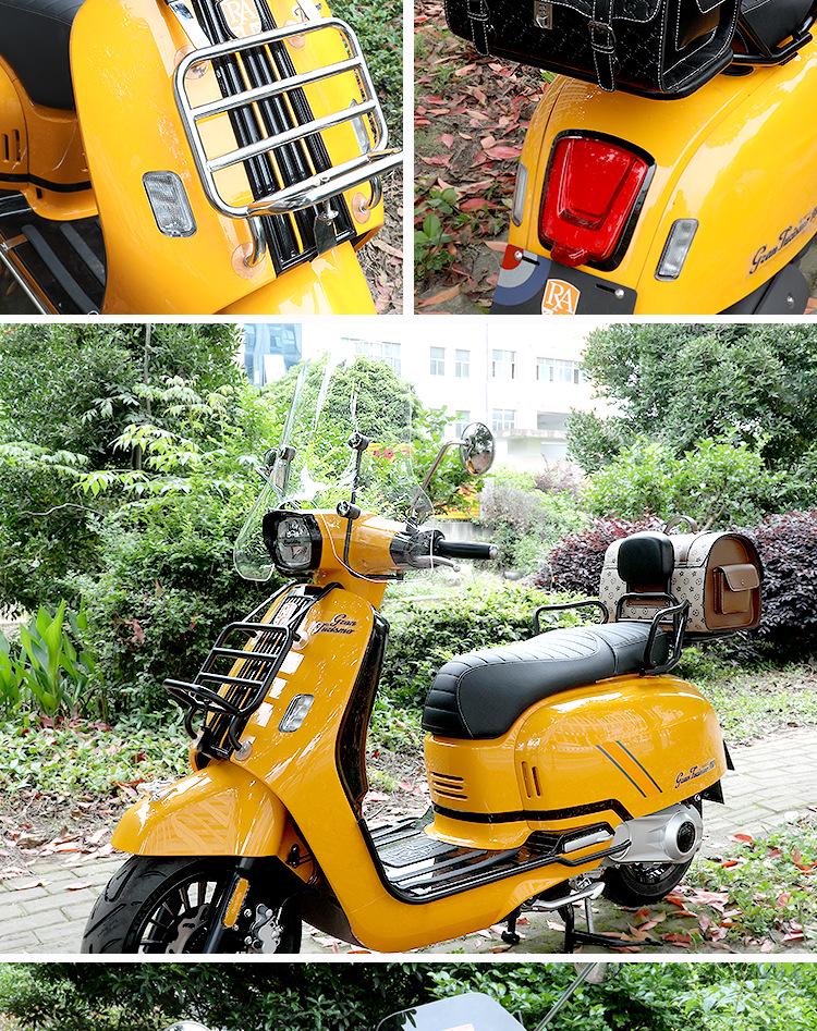 Applicable Orange Label GT150 Retro Motorcycle Windshield