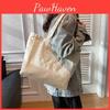 Minimalist Nylon Shoulder Bag With Inner Phone Pocket For Commuting And Travel