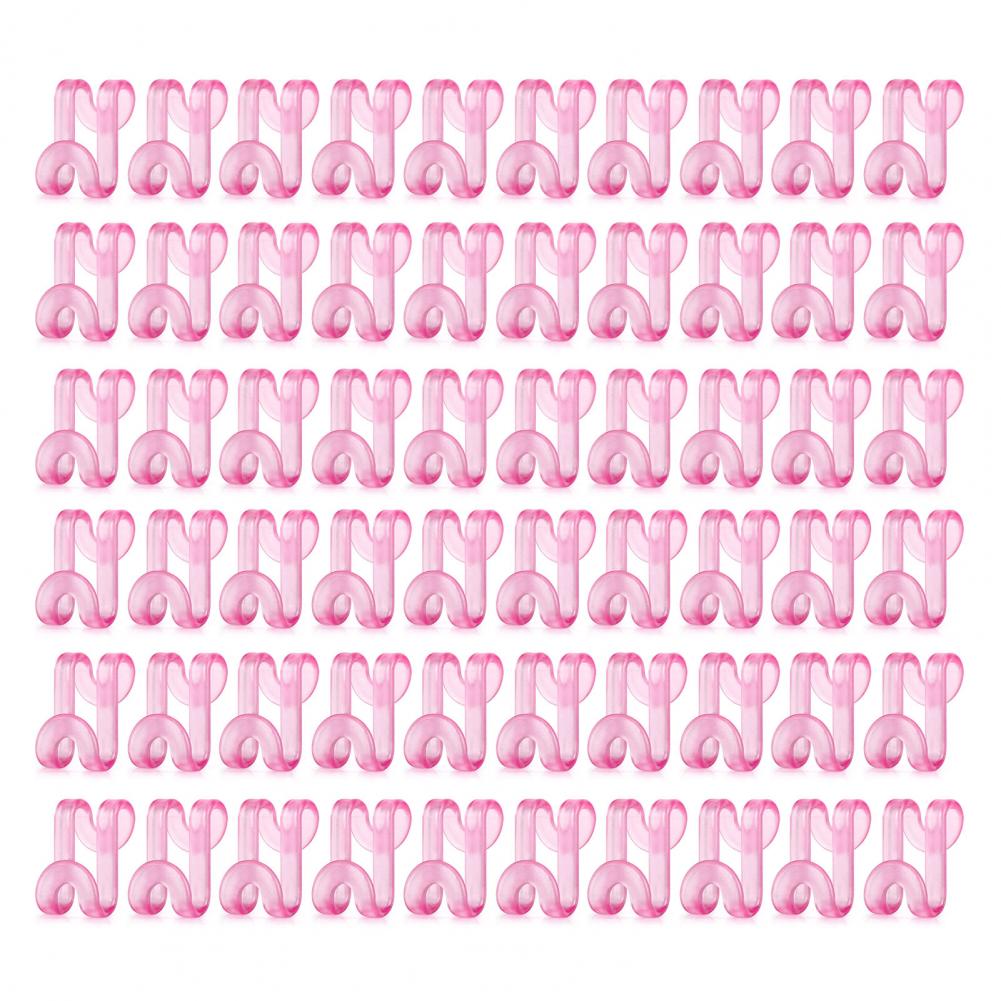 30/60Pcs Garment Hook Multi-Layer Hanger Connectors Heavy Duty Universal Stackable Closet Organizer Hooks