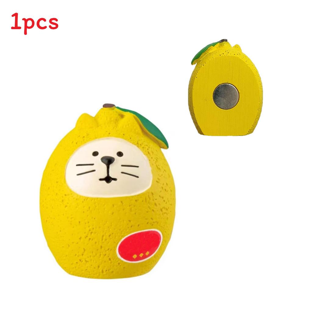 Cat Magnet Fridge Sticker With Strong Magnetic Diy Decor For Kitchen Organization