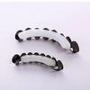 1/2 Pcs Glossy Finish Eco Friendly Copper Top Bottom Teeth Grillz Set Anti Slip Silver Gold Teeth Jewelry Cosplay