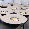 Strohhut Keramik Speiseteller Suppenteller Pastateller Westliche Teller Servierteller Dessertschale Obstschale Salatschüssel Snackschale