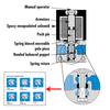 FREE SHIPPING - 3 Port Electronic Boost Control Solenoid Valve 35A-ACA-DDBA-1BA With Brass Silencer JR-ECU05
