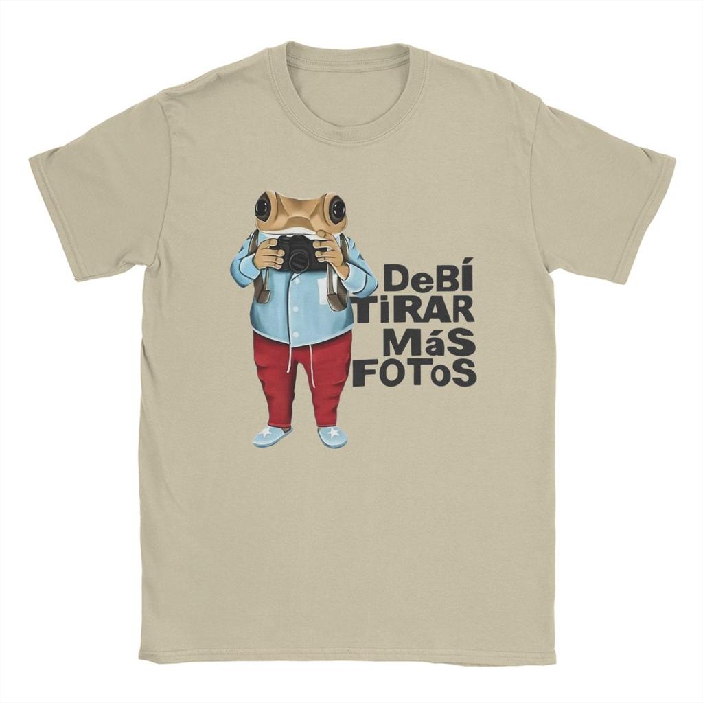 DTMF Debi Tirar Mas Fotos Tričko Pánské 100% Bavlna Volnočasové Tričko Kulatý Výstřih Bad Bunny Trička Krátký Rukáv Oblečení 4XL 5XL