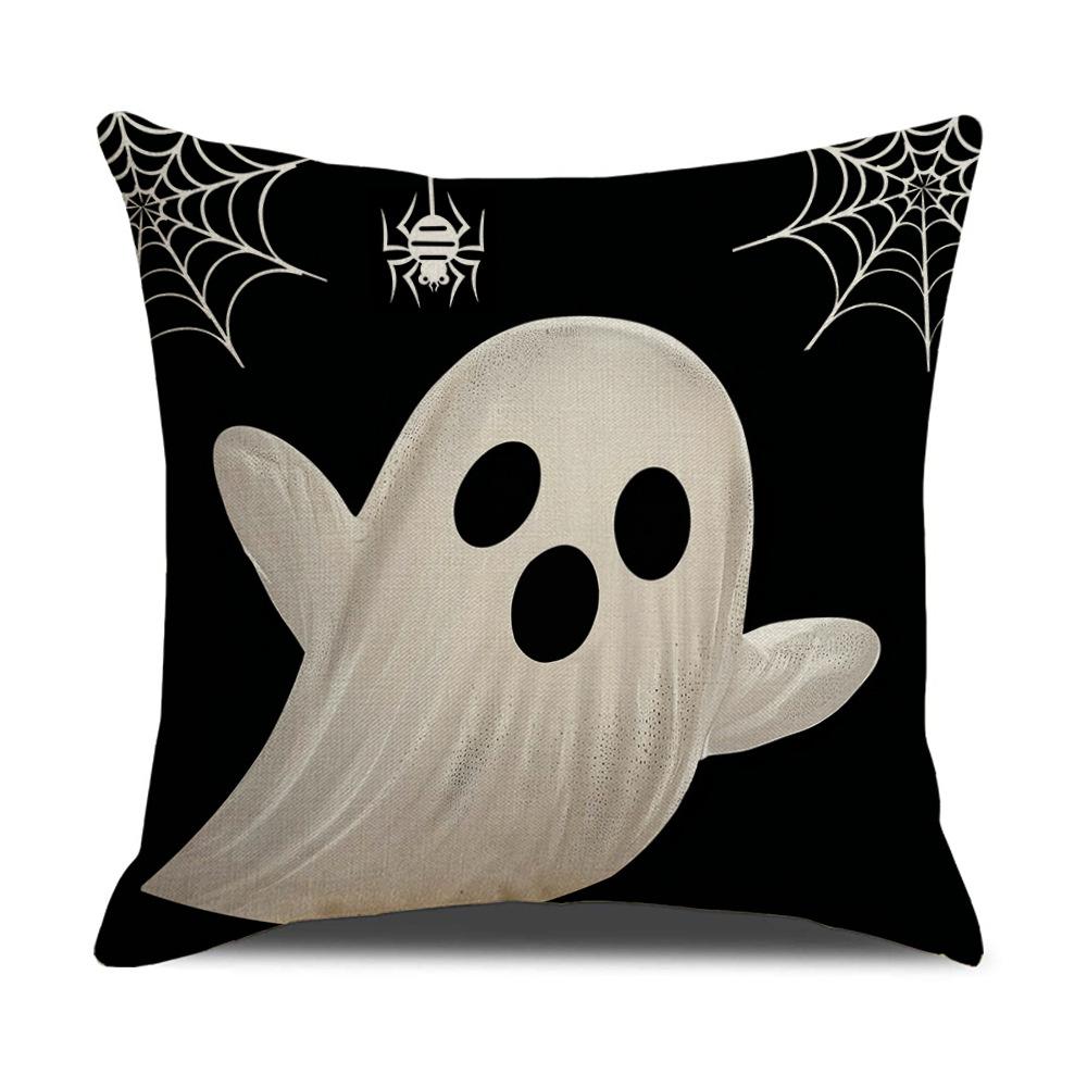 Halloween Printed Pillow Polyester Printed Home Living Room Sofa Decoration Cushion Cover Bedroom Pillow Cover