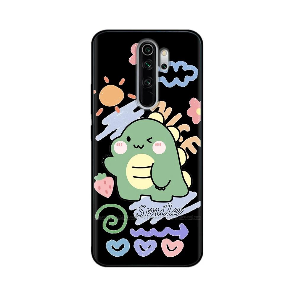 Case For Redmi Note 8 Pro Patterned Full Protection Soft Liquid Silicone Cartoon Cover For Xiaomi Redmi Note8 Pro note8Pro Funda