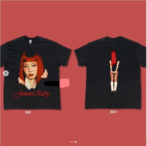 Jennie Ruby album tour 2025 new shirt all size hot hot Unisex T-Shirt S