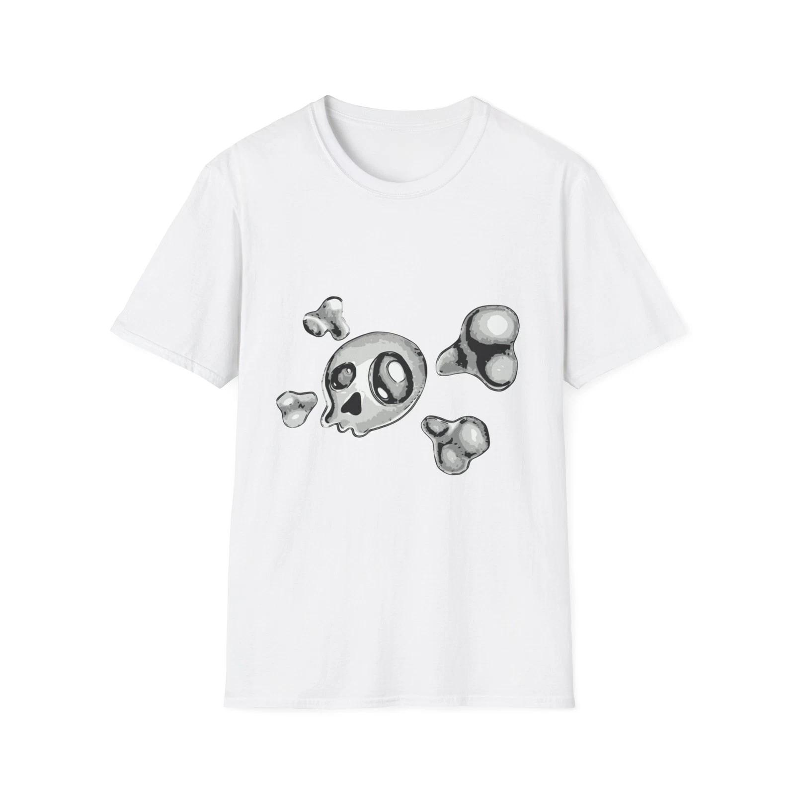 Pirate Skull And Crossbones T-Shirt Gift Tee S
