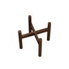 Cross-Shaped Plant Stand: Floor-standing Flower Shelf for Balcony or Living Room