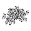 60 Pcs Spacer Beads Vintage Silver 12 Zodiac Large Hole Beads Hand Made DIY Bracelet Jewelry Making Spacer Beads