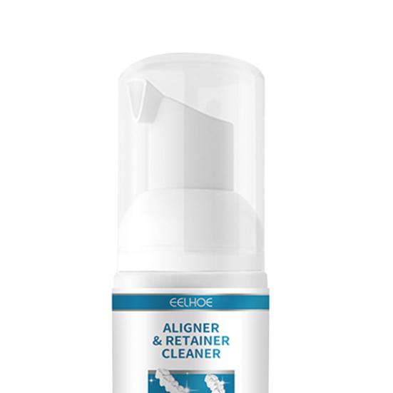 Yousheng 30ml Denture Cleaner Reduce Sensitive Dirt Strong Clean Power Fresh Breath Whitening Stain-removing Retainer Foam Cleanser for Home